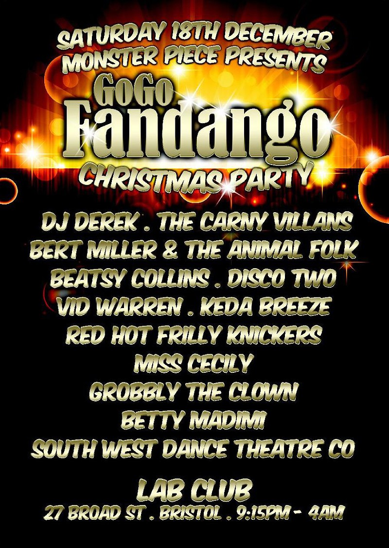 Gogo Fandango Christmas Party at Lab