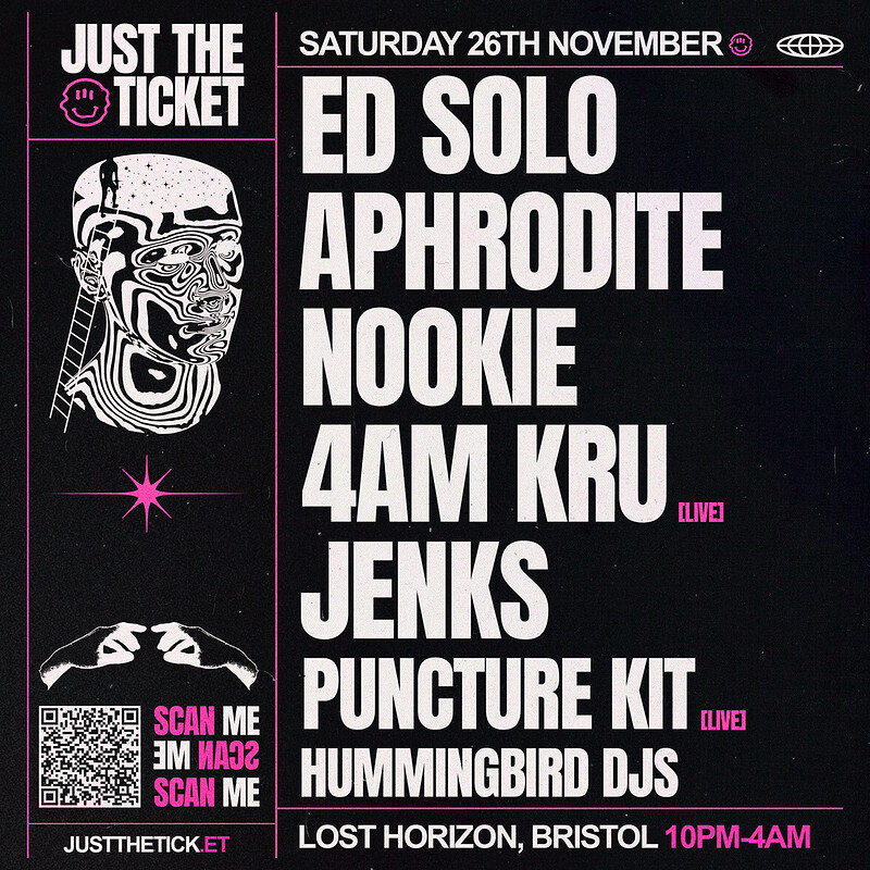 Ed Solo, Aphrodite, Nookie, 4AM Kru & Puncture Kit at Lost Horizon