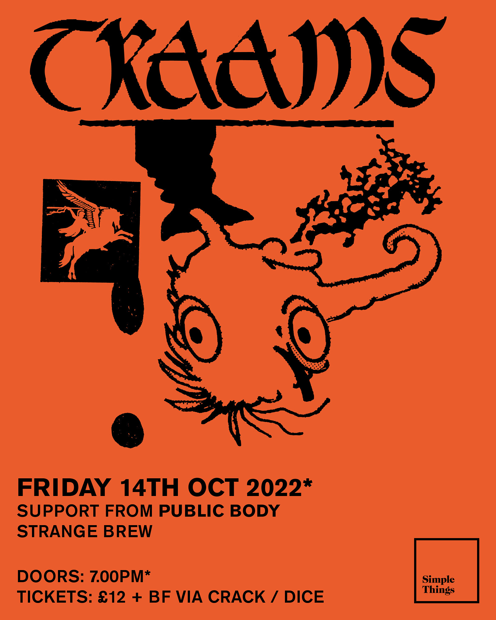 TRAAMS & Public Body at Strange Brew