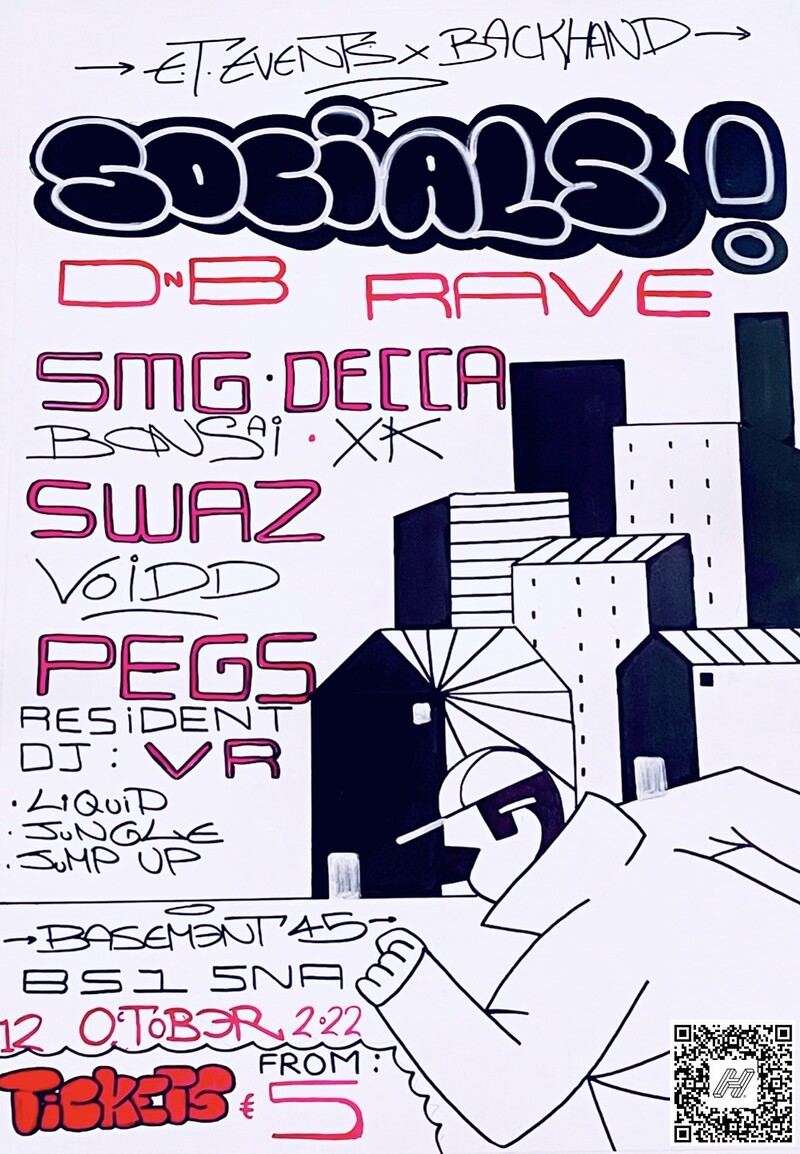 Socials DnB Rave at Basement 45