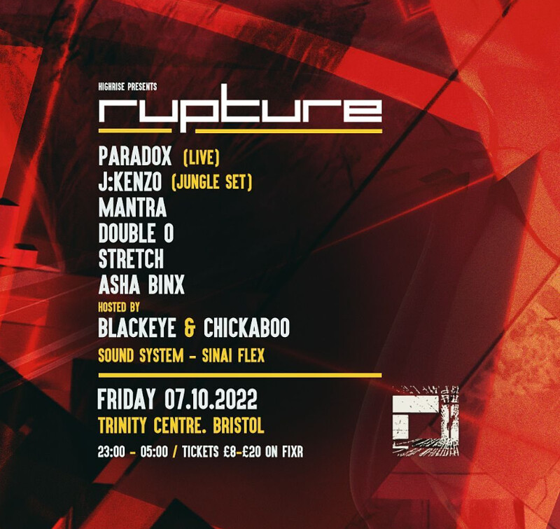 Rupture at The Trinity Centre