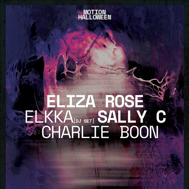 Motion Halloween: Eliza Rose + More at Motion