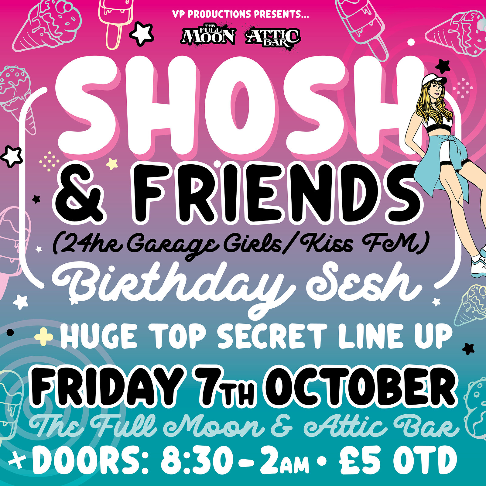 SHOSH  & Friends at The Attic Bar