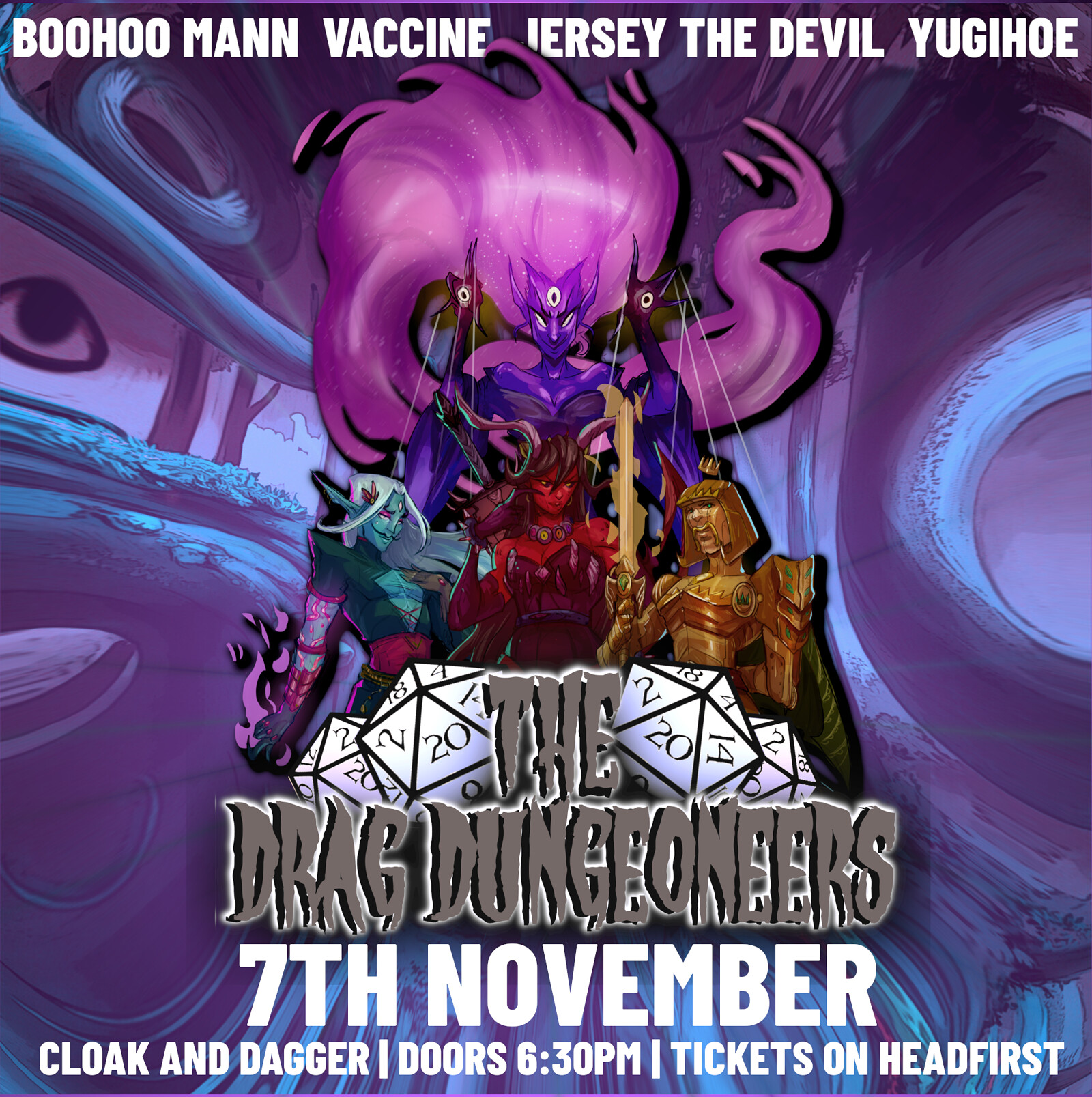 The Drag Dungeoneers at The Cloak and Dagger