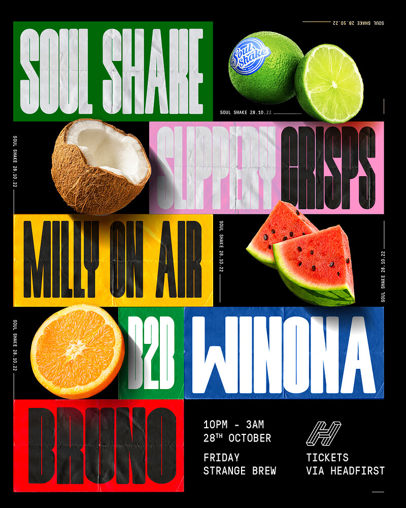Soul Shake w/ Slippery Crisps, Milly on Air & more at Strange Brew