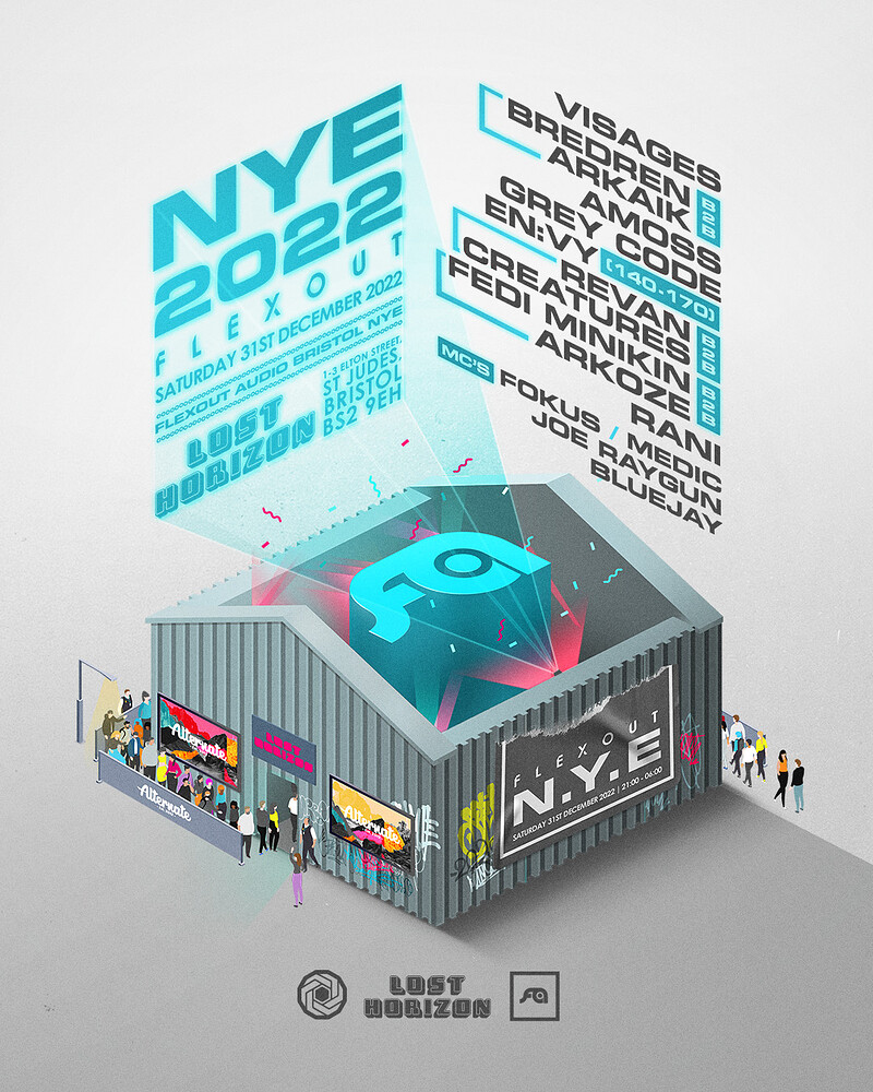 Flexout Audio: NYE 2022 at Lost Horizon
