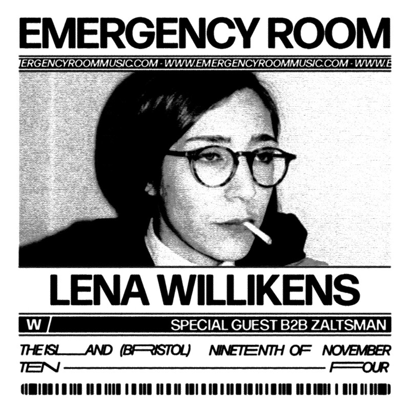 Emergency Room w/ Lena Willikens at The Island