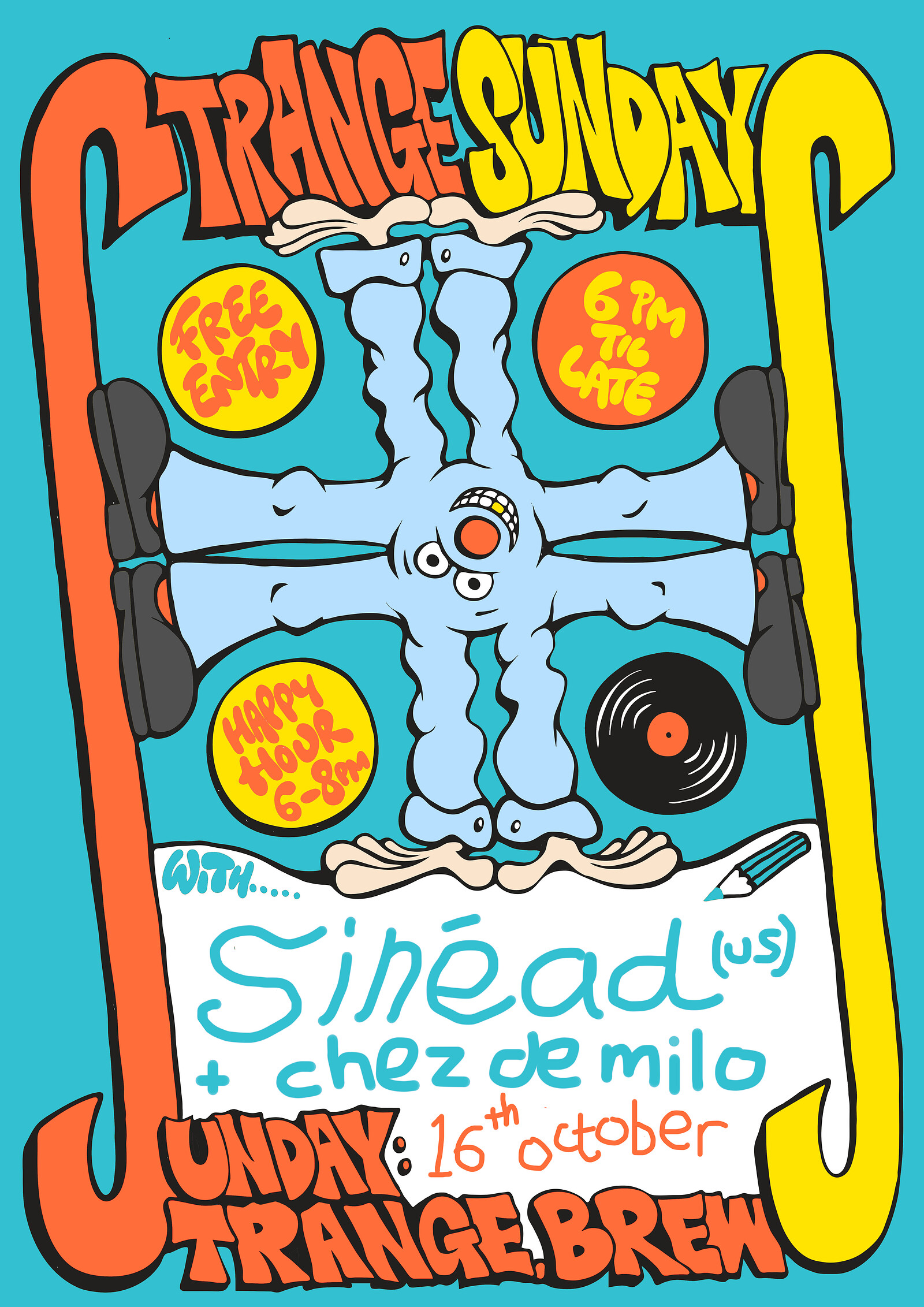 Strange Sundays w/ Sinéad & Chez De Milo at Strange Brew