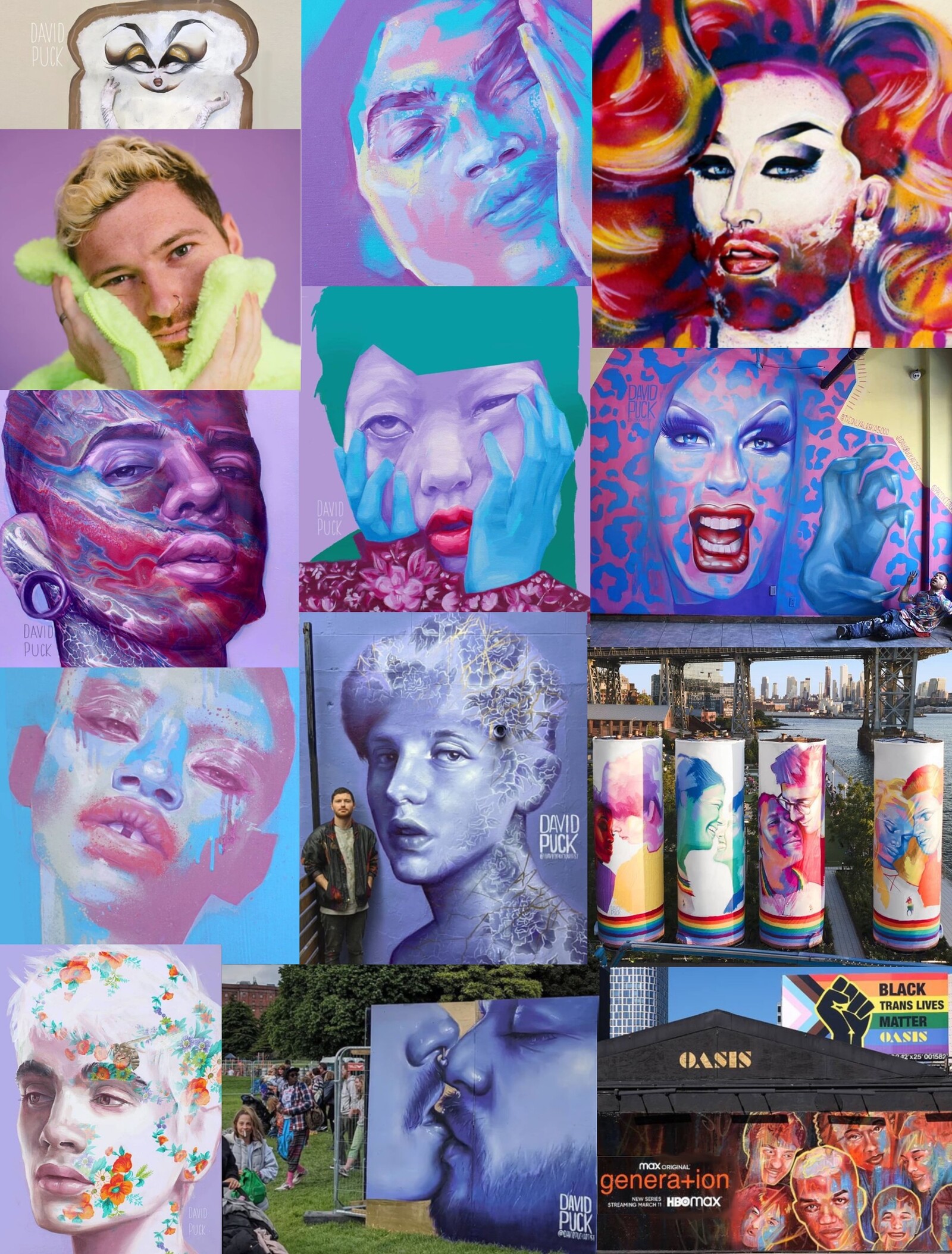 David Puck's Exhibition & Immersive Art Cabaret at The Bristol Improv Theatre