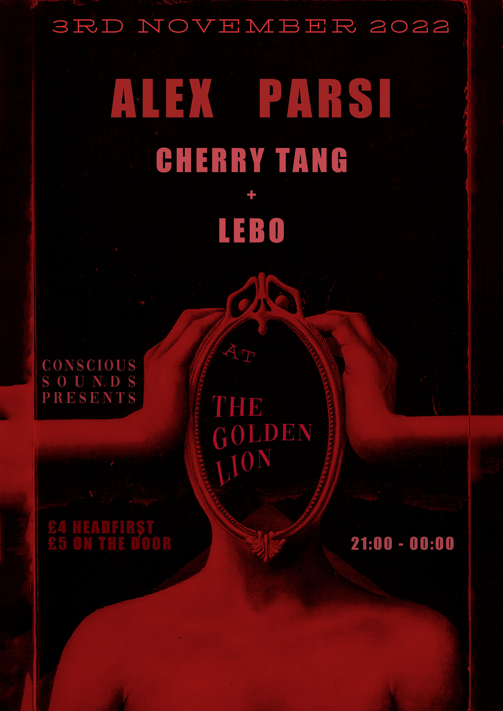 Alex Parsi-Lebo and Cherry Tang at The Golden Lion
