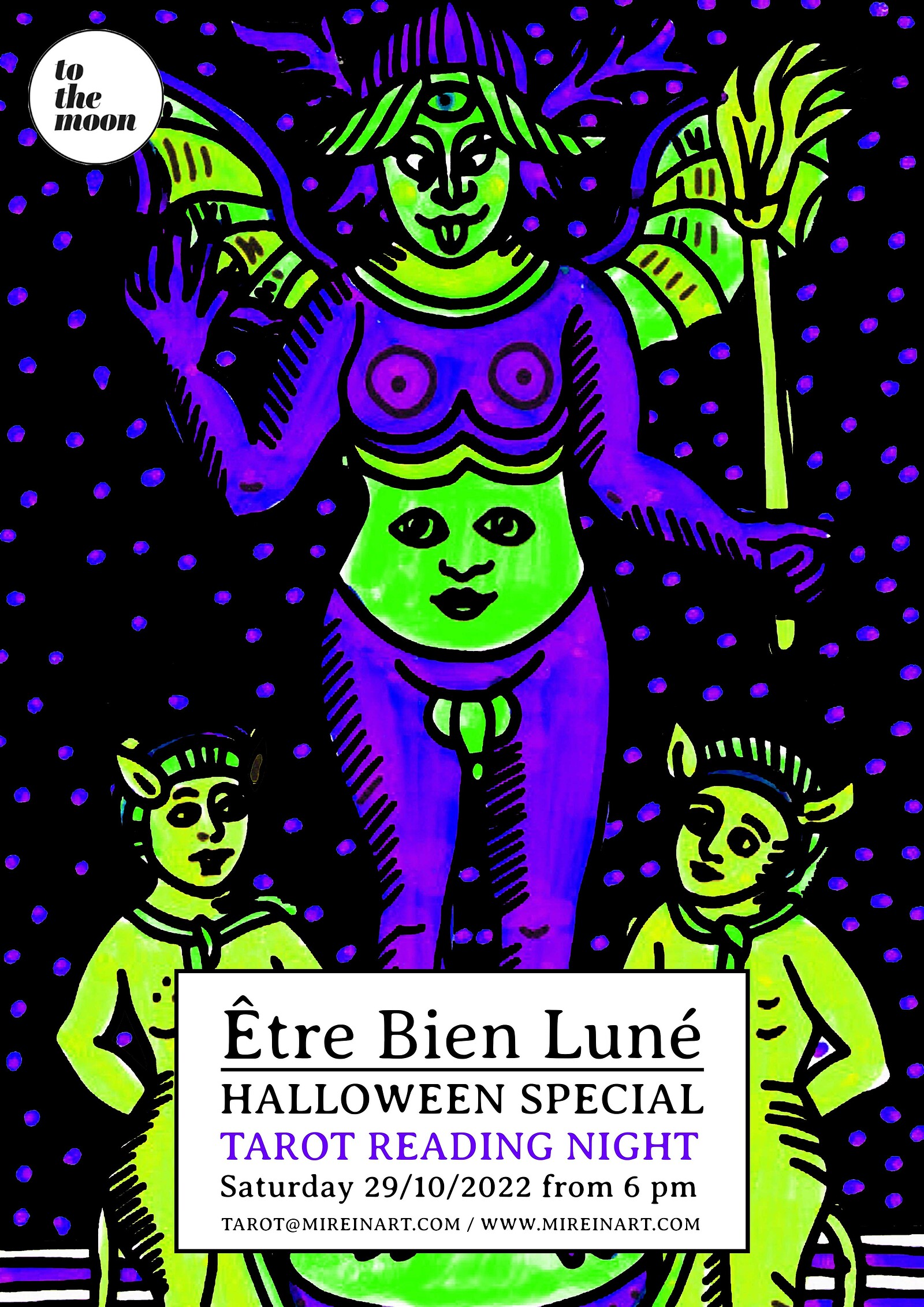 Être Bien luné - Tarot Reading - Halloween Special at To The Moon