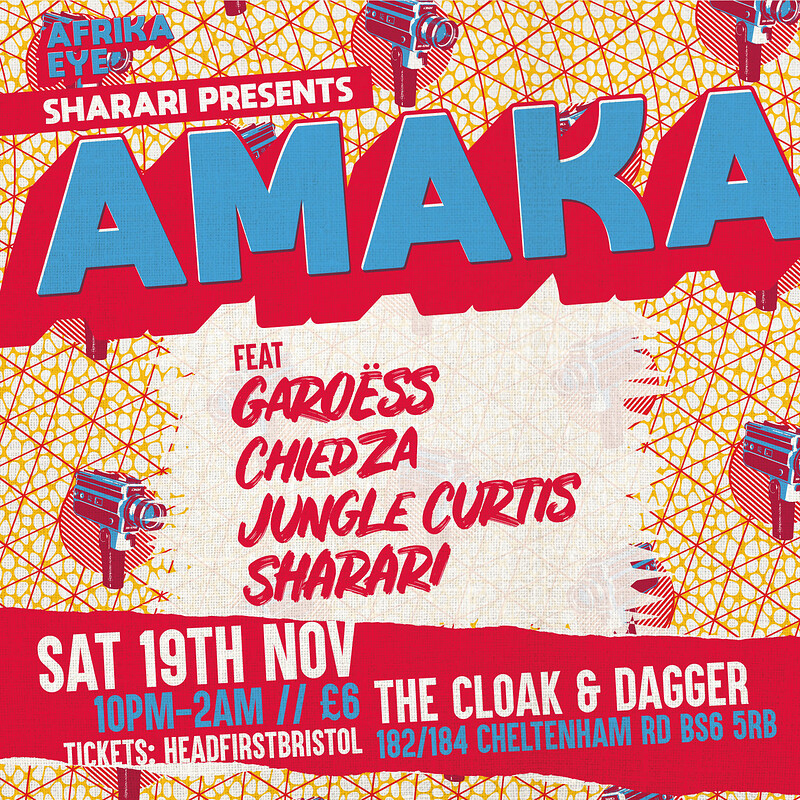 Sharari Presents: Amaka at The Cloak and Dagger