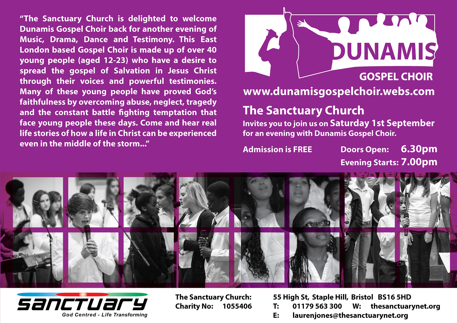 Dunamis Gospel Choir Concert at The Sanctuary Church
