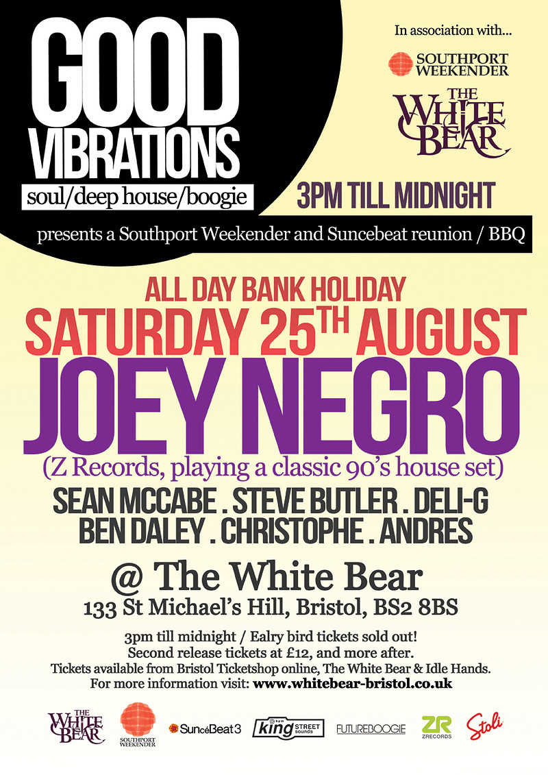 Good Vibrations All-dayer at The White Bear