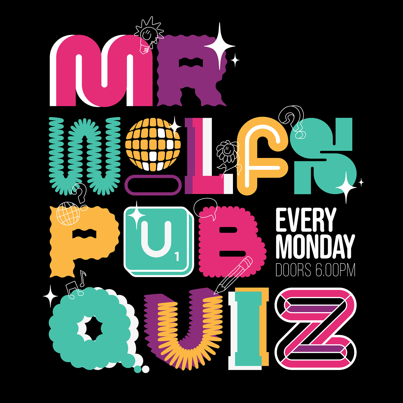 Mr Wolfs Big Fat Christmas Pub Quiz at Mr Wolfs