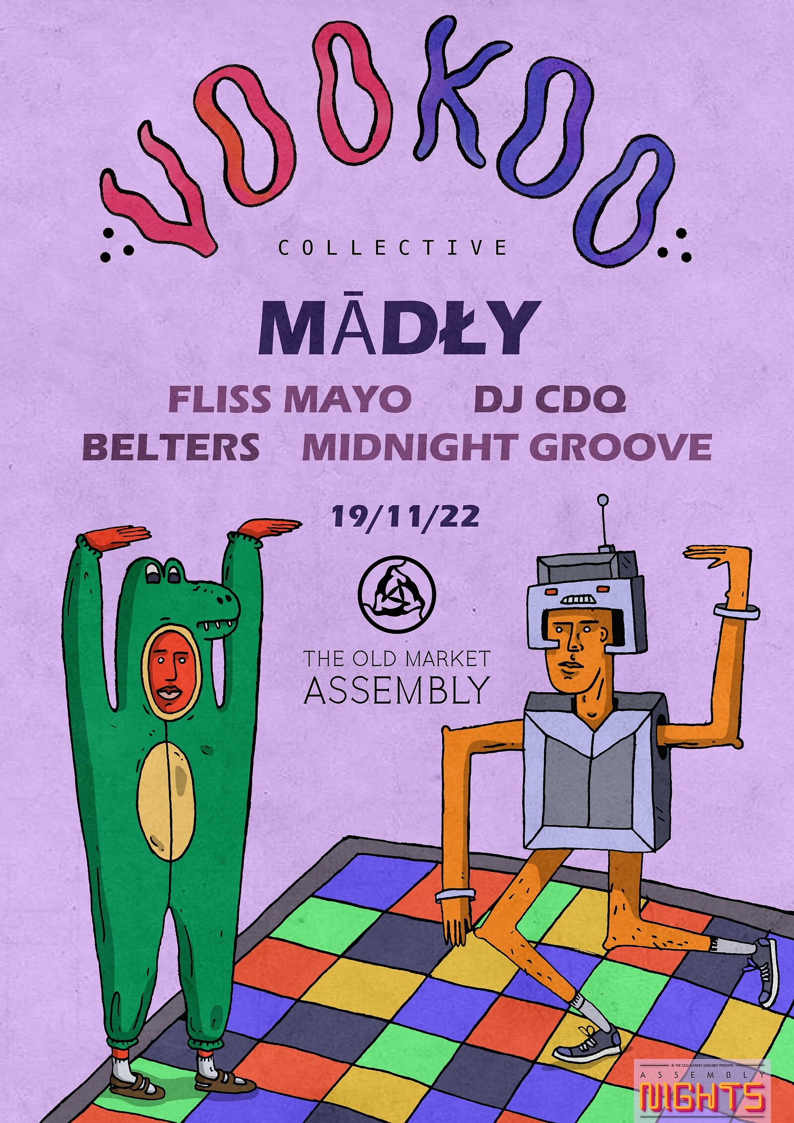 MĀDŁY // + Afterparty at The Old Market Assembly