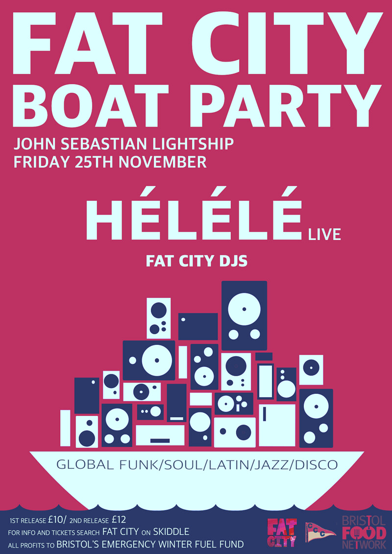 Fat City Boat Party W/ Hélélé SOLD OUT at John Sebastian Lightship