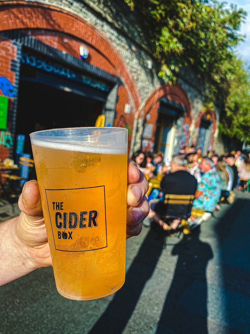 Alfresco Disco DJs all night at The Cider Box Tap Room