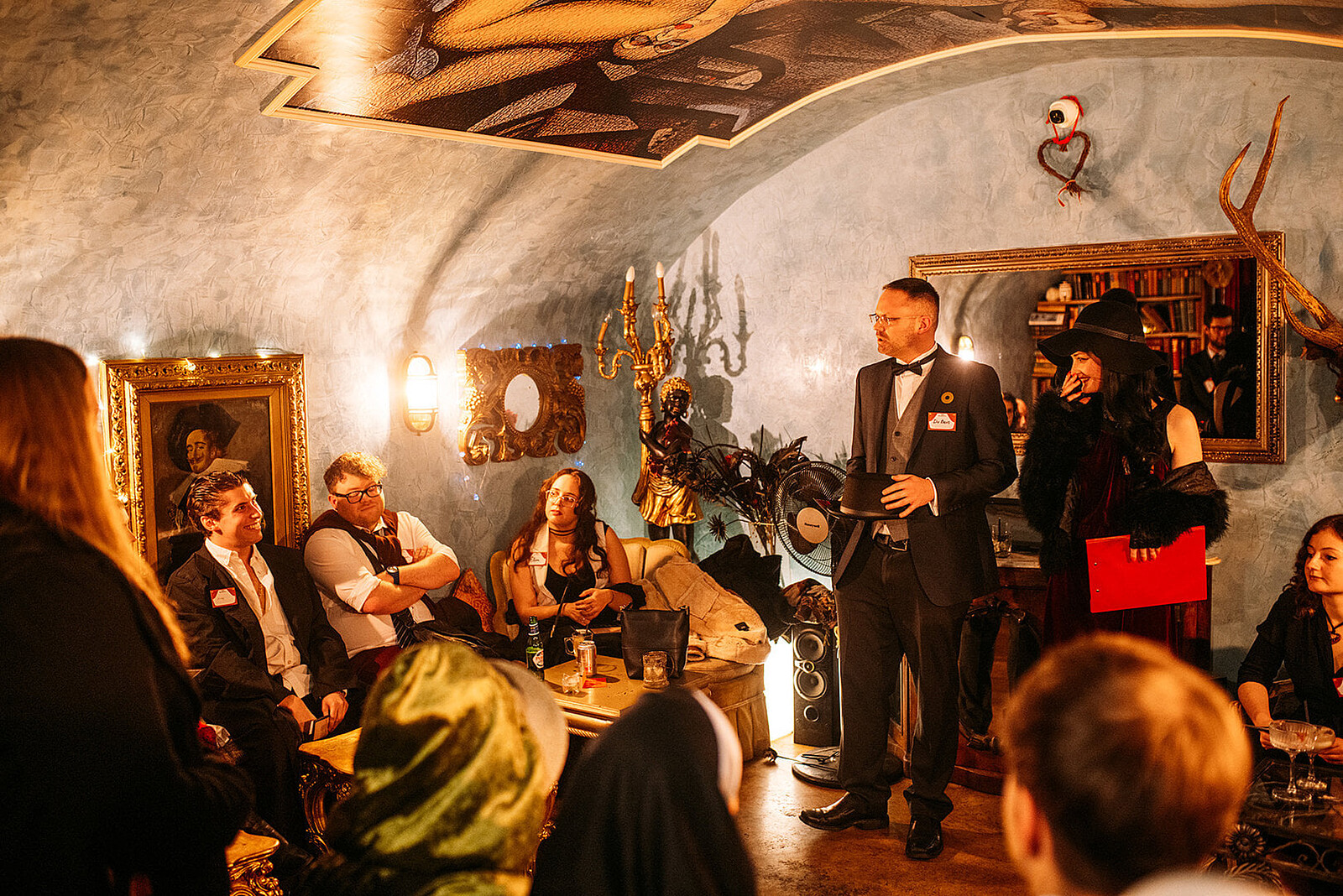 A Gothic Horror Murder Mystery: Christmas Party at Opium Bar