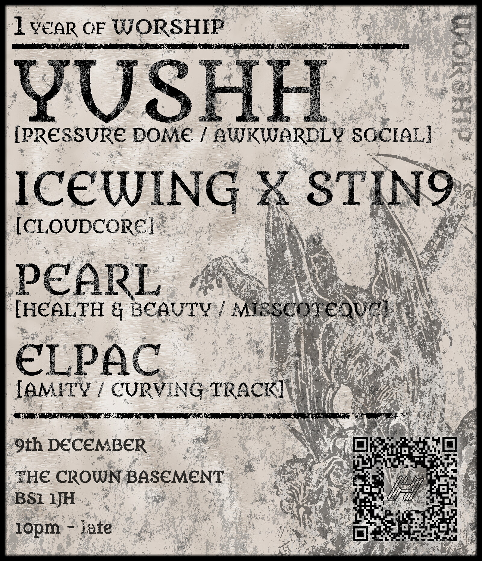 WORSHIP: 1 Year Of WORSHIP w/ Yushh at The Crown