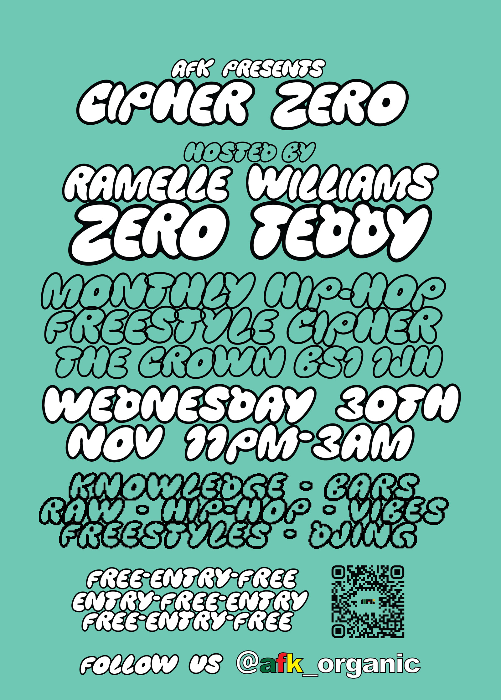 Cipher Zero at The Crown