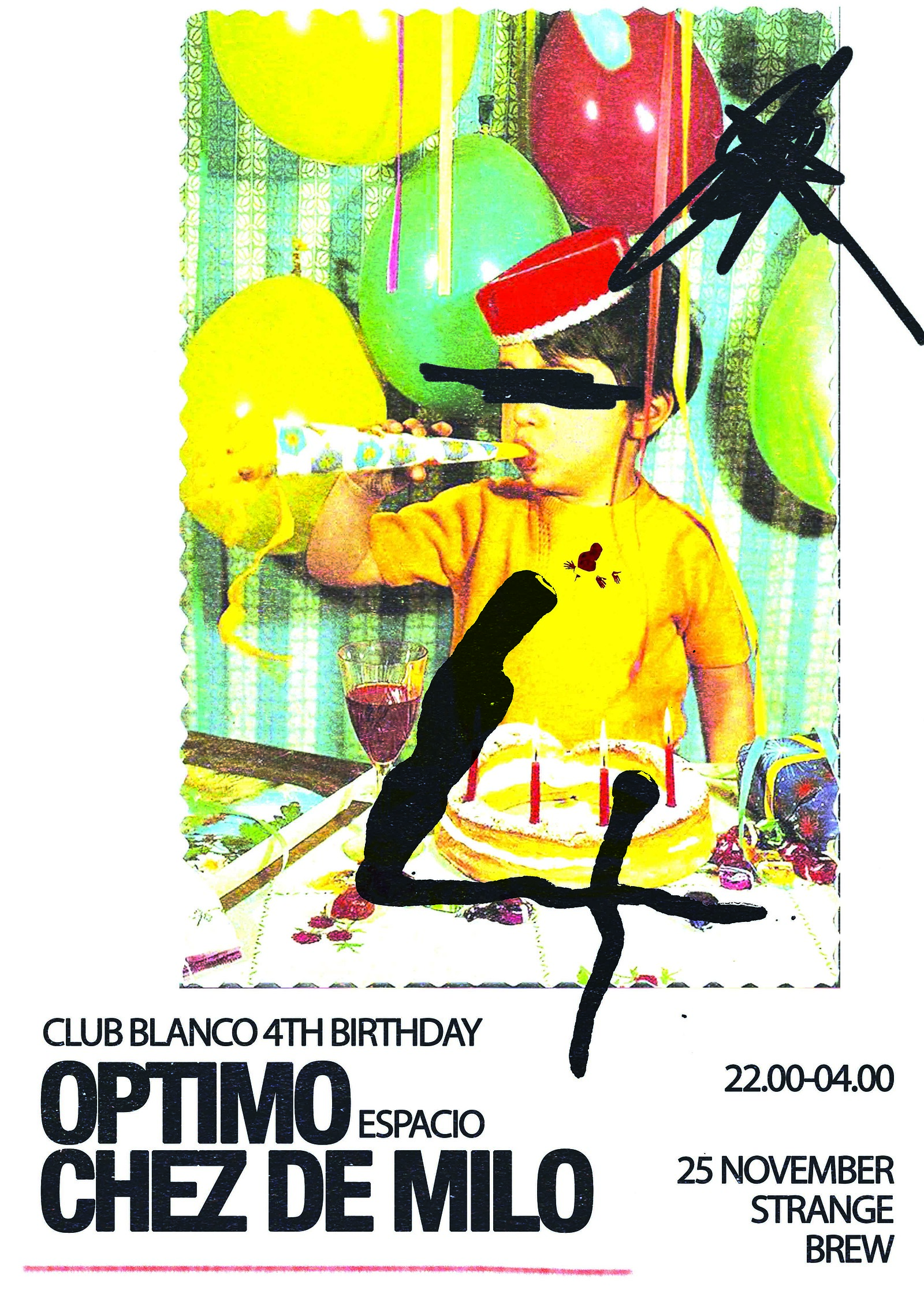 Club Blanco w/ Optimo & Chez de Milo at Strange Brew