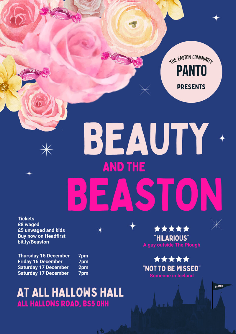 Matinee - Beauty and the Beaston 2pm at All Hallows Hall, 13 All Hallows Rd, Easton, Bristol BS5 0HH