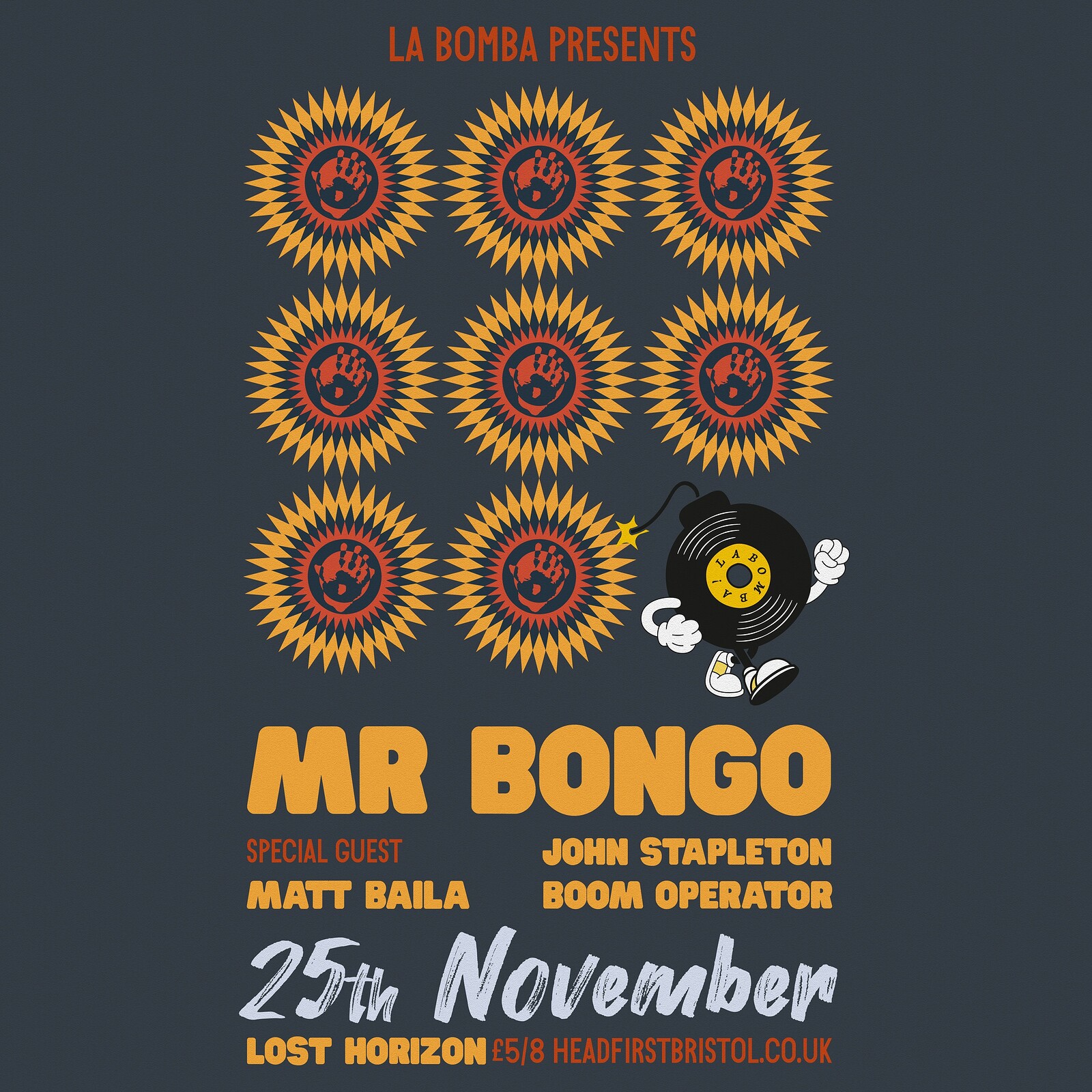 La Bomba presents Mr Bongo & Matt Baila at Lost Horizon