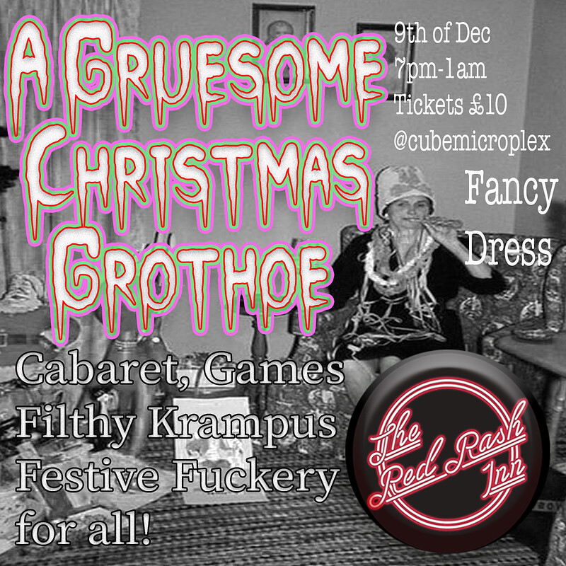 The Red Rash Inn's Gruesome Christmas Grott-hoe at The Cube