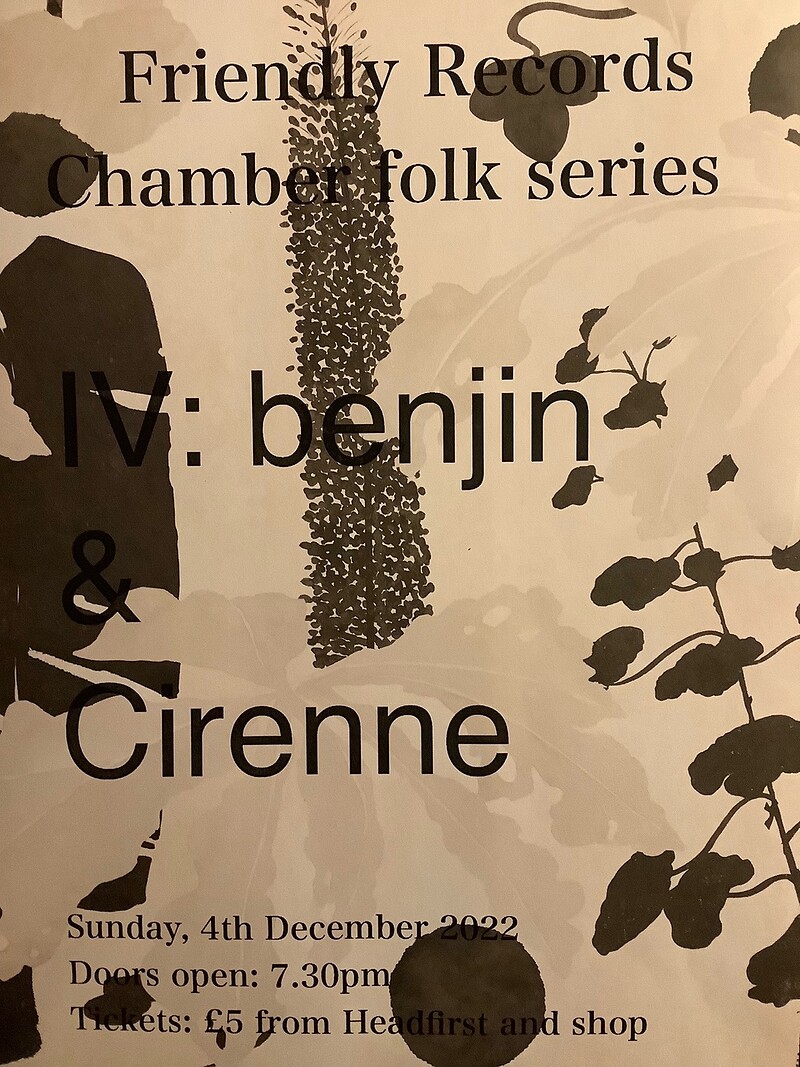 benjin & Cirenne at Friendly Records