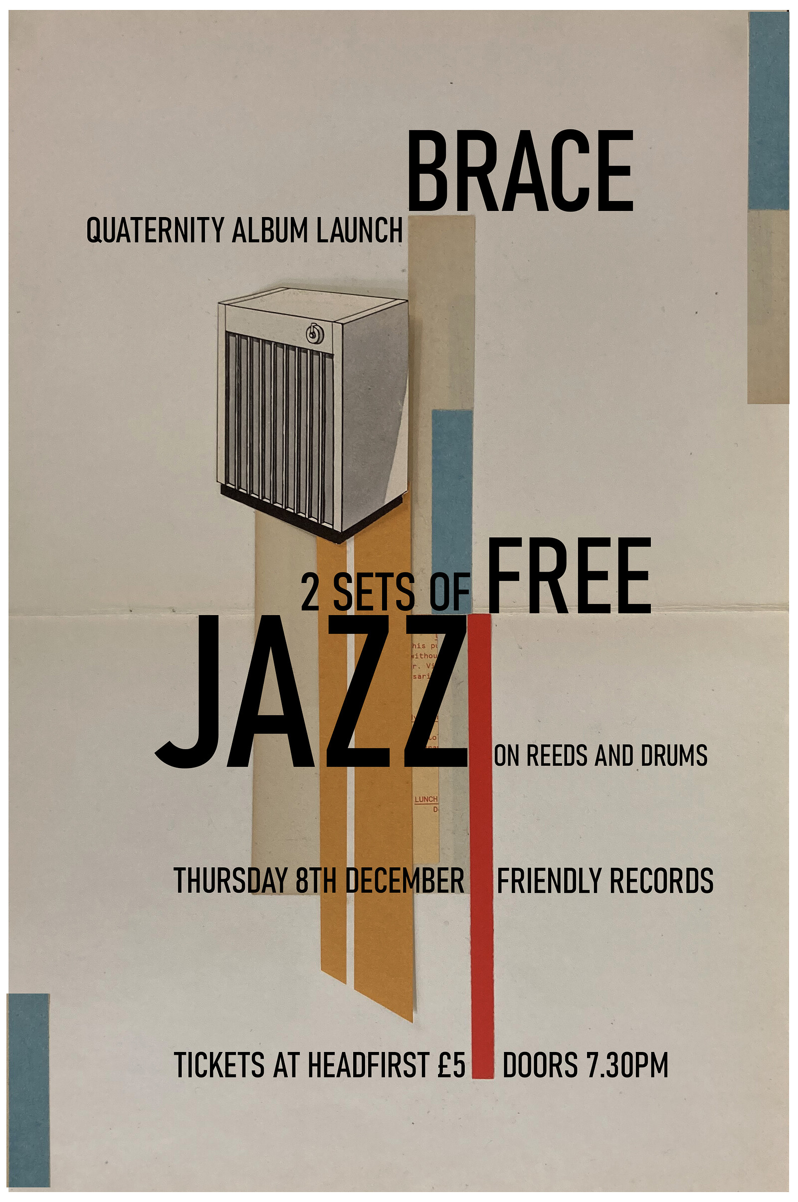 Brace 'Quaternity' album launch at Friendly Records