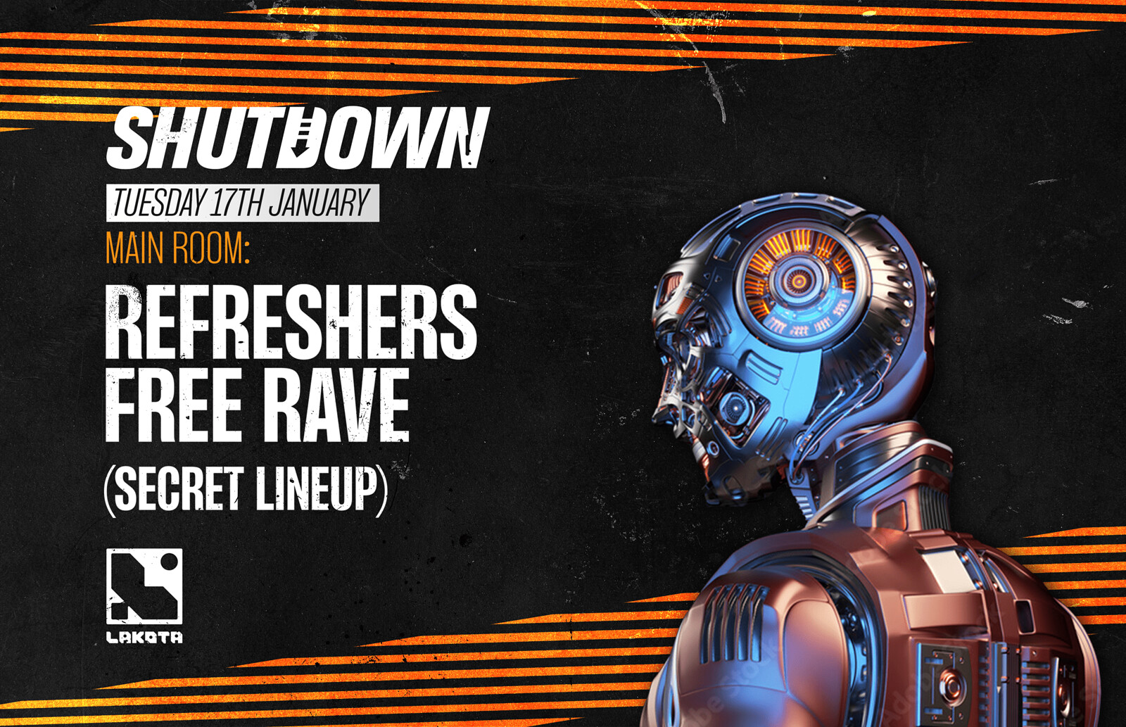 Shutdown: Refresher's Free Rave at Lakota