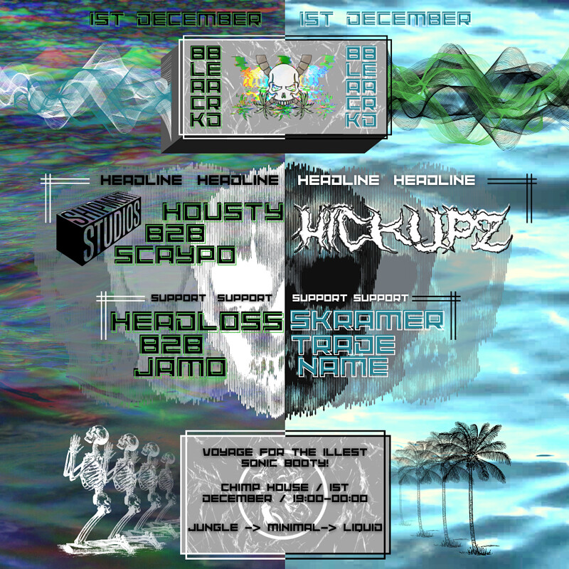 BLACKBEARD CH3: VOYAGE FOR THE ILLEST SONIC BOOTY at Chimp House