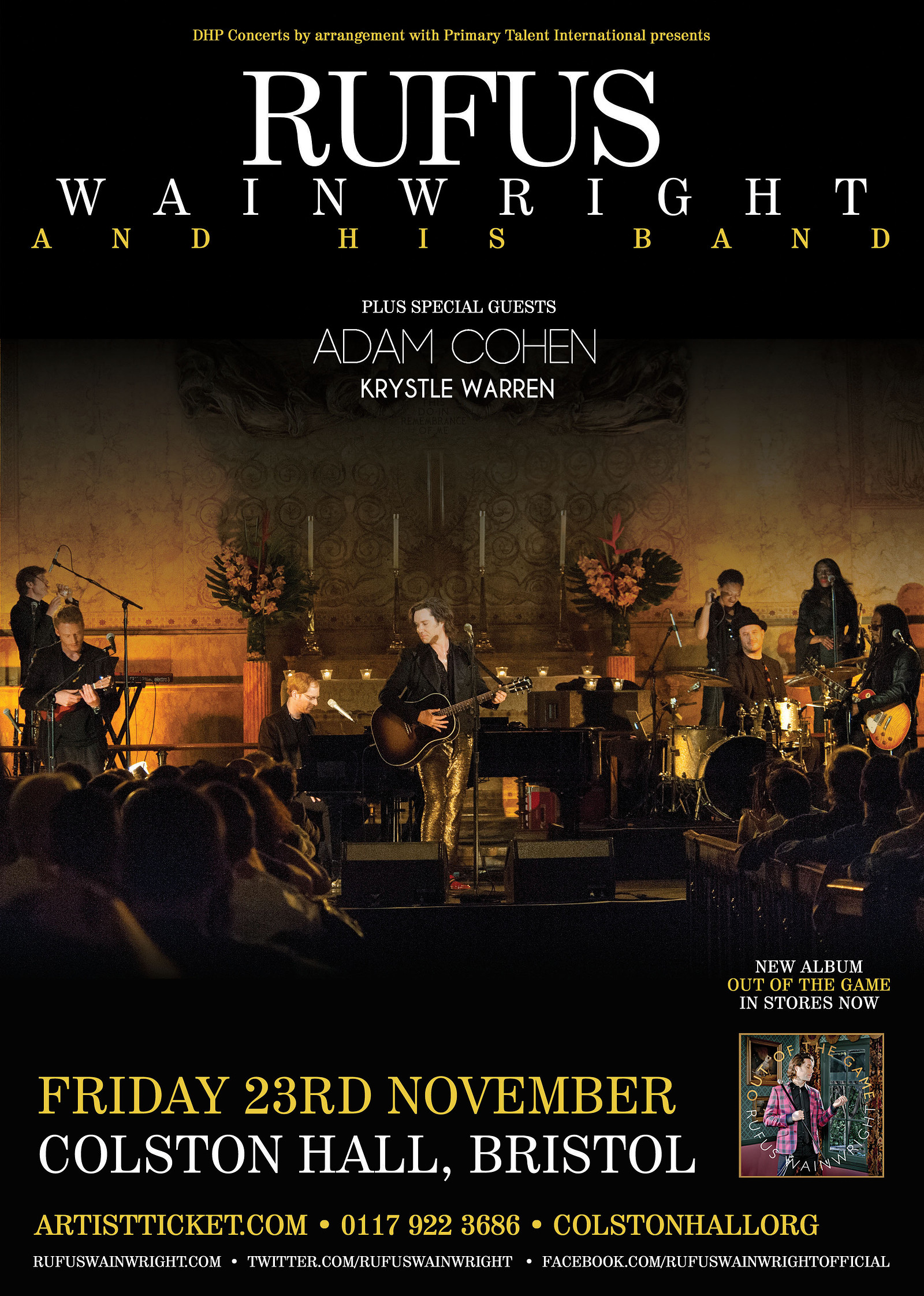 Rufus Wainwright at Colston Hall