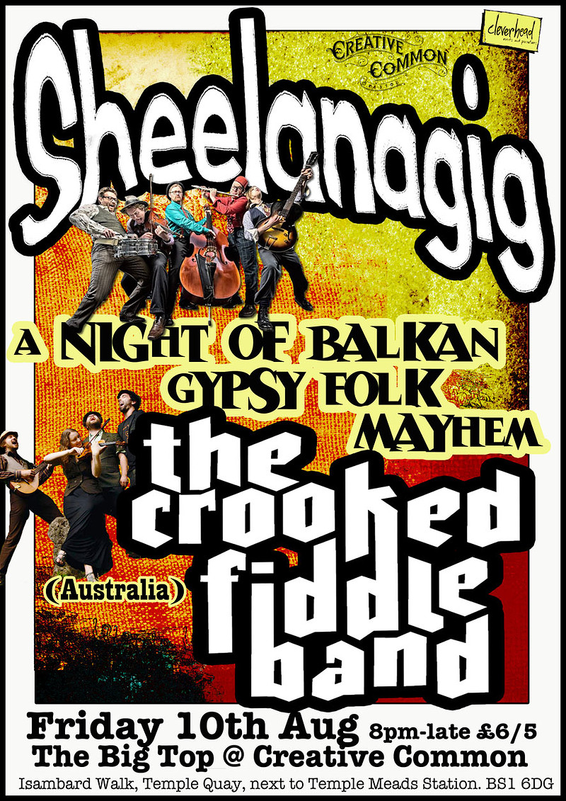 Sheelanagig + Crooked Fiddle. at Big Top At Creativecommon