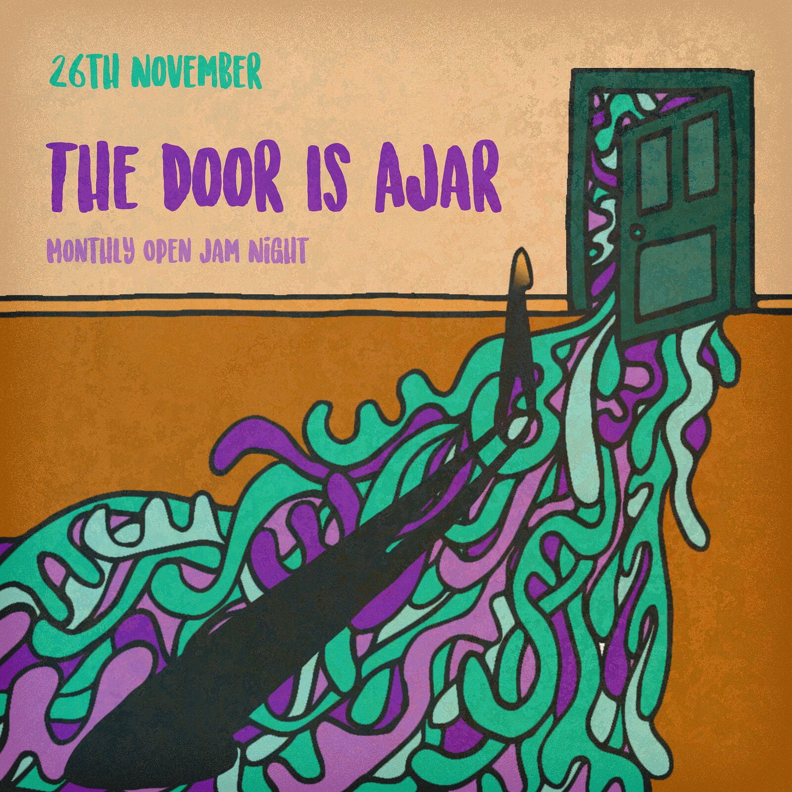 The Door is Ajar at The Jam Jar