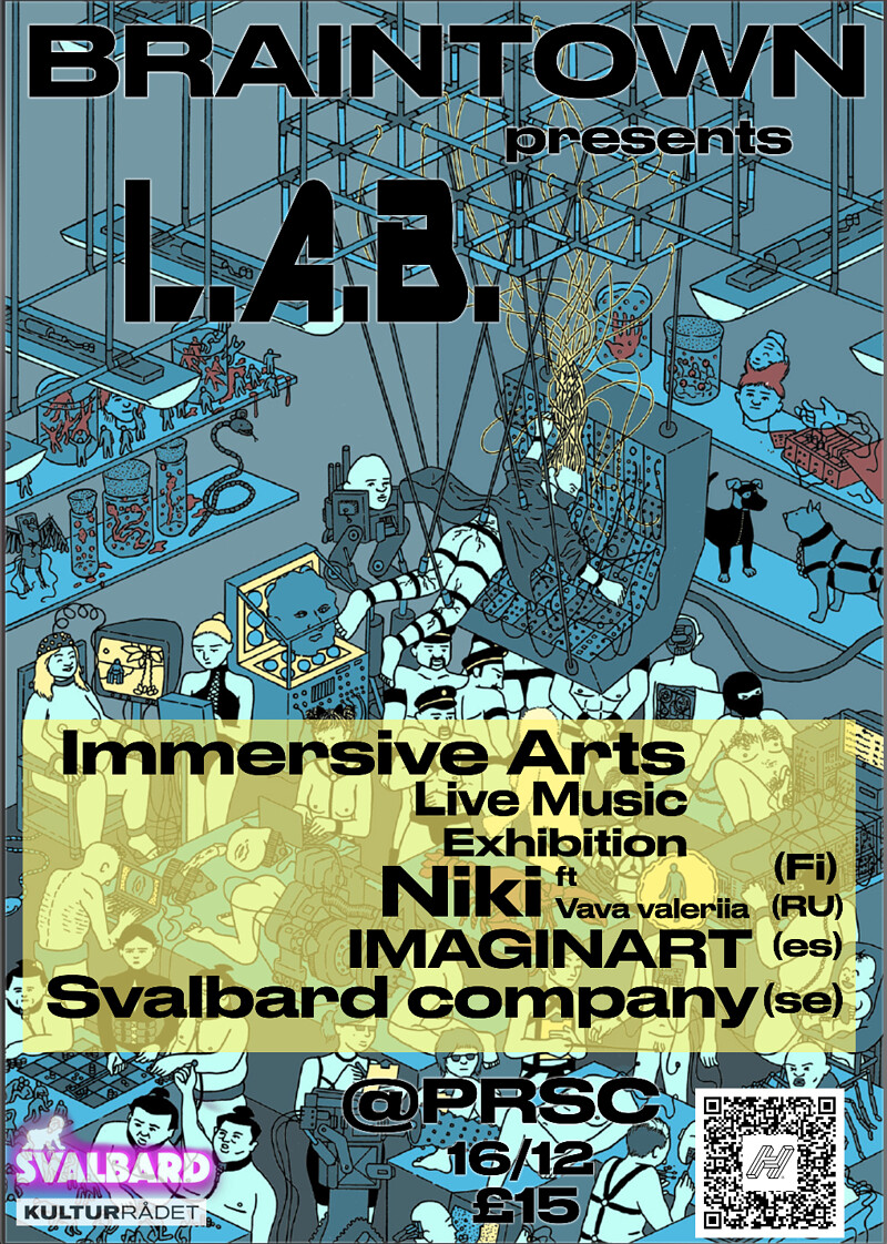 BRAINTOWN PRESENTS: L.A.B at PRSC