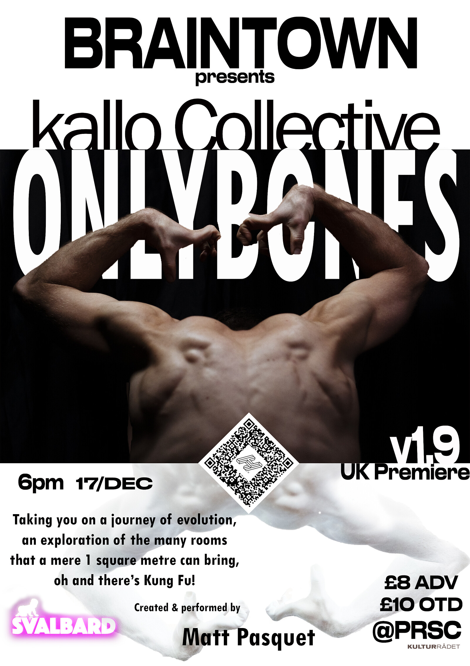 BRAINTOWN PRESENT: ONLY BONES 1.9 at PRSC