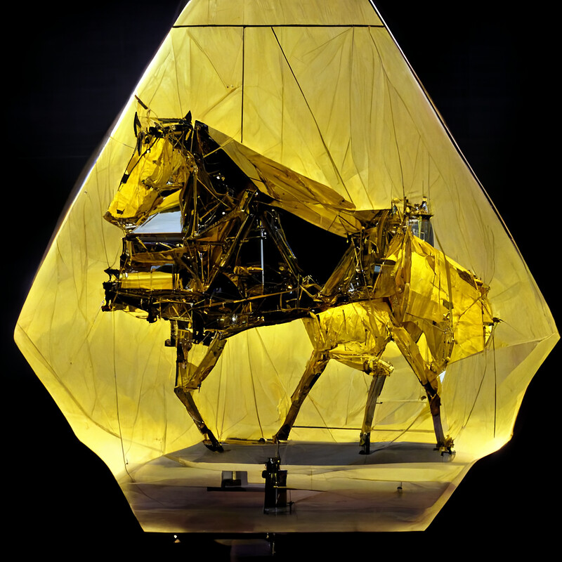 The Quantum Horse at The Cube