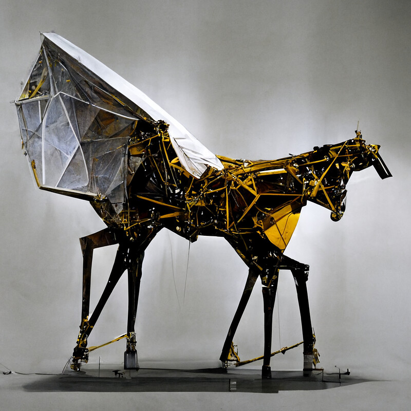 The Quantum Horse at The Cube