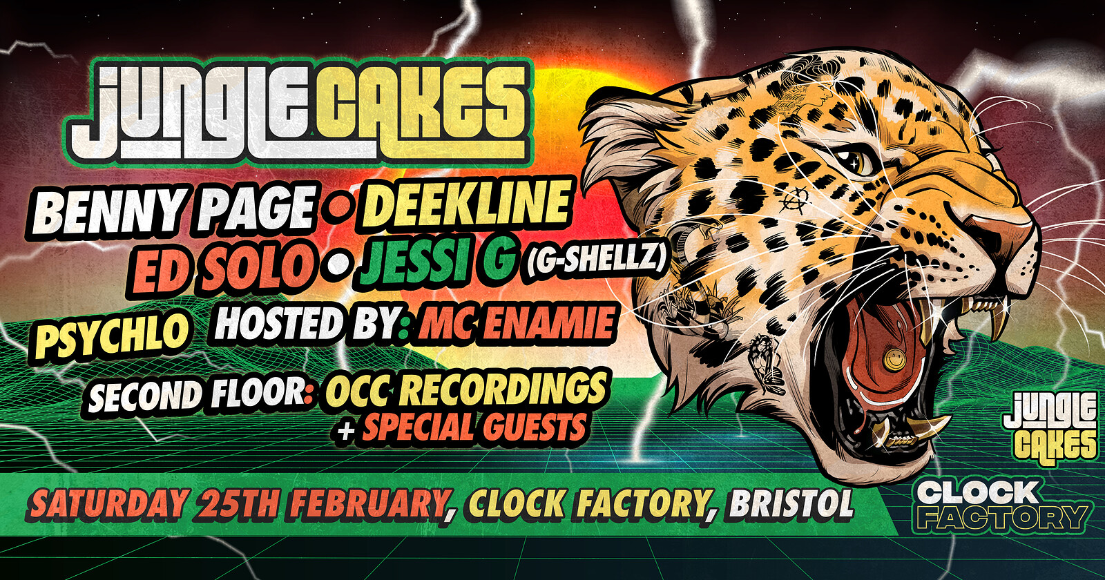 Jungle Cakes Bristol at Clock Factory