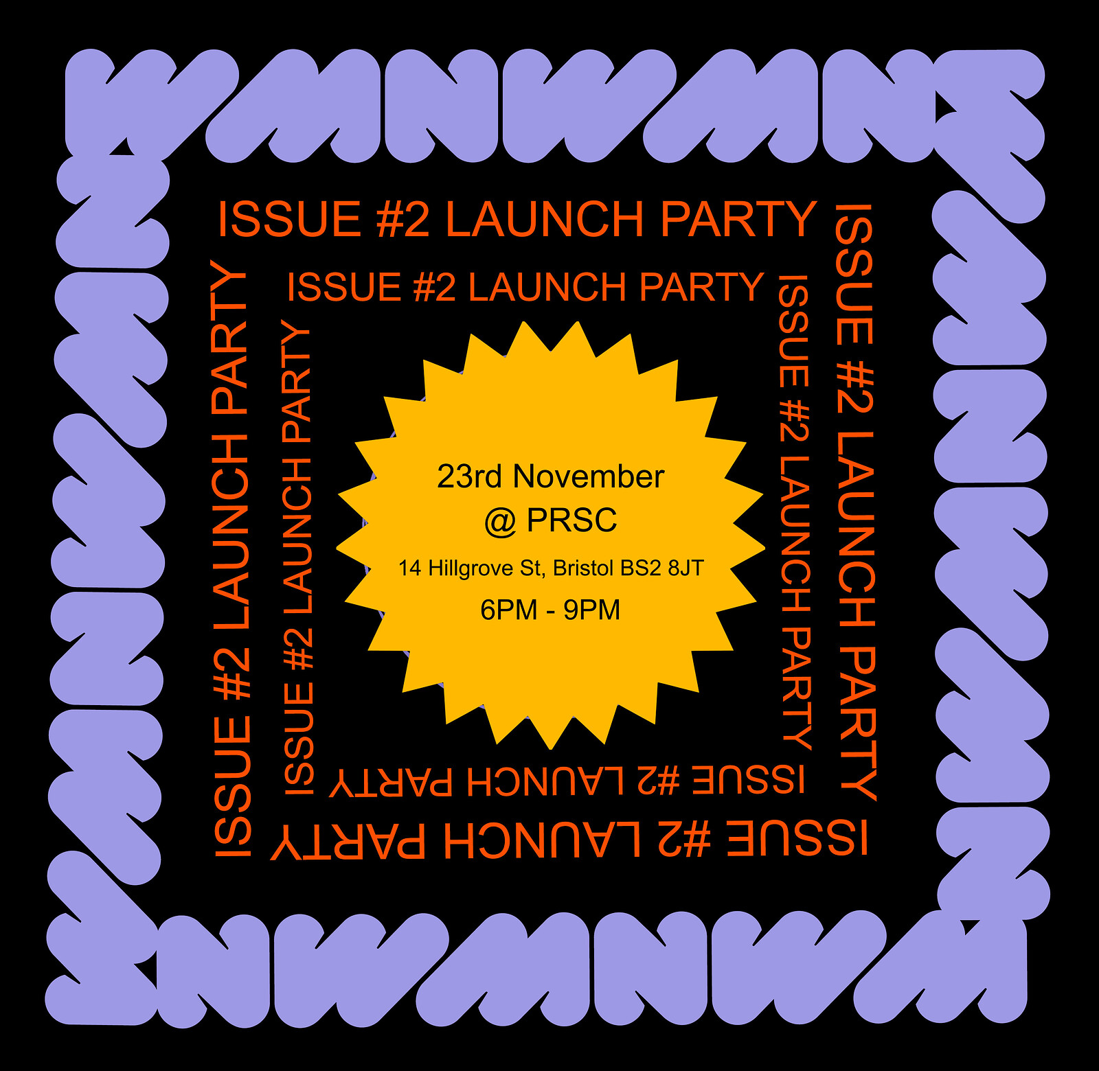 WMN MAGAZINE ISSUE #2 LAUNCH PARTY at PRSC