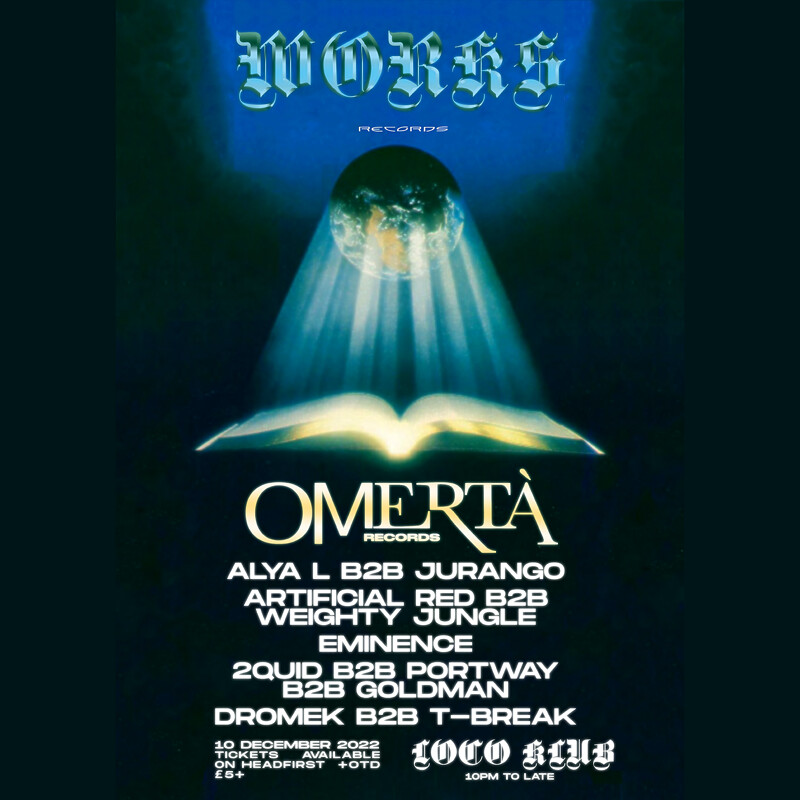 WORKS x Omérta Records at Loco Klub