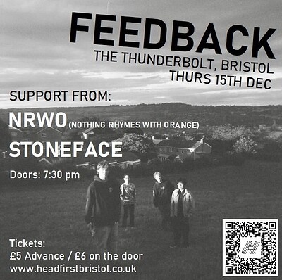 FEEDBACK // Nothing Ryhmes With Orange // Stonefac at The Thunderbolt