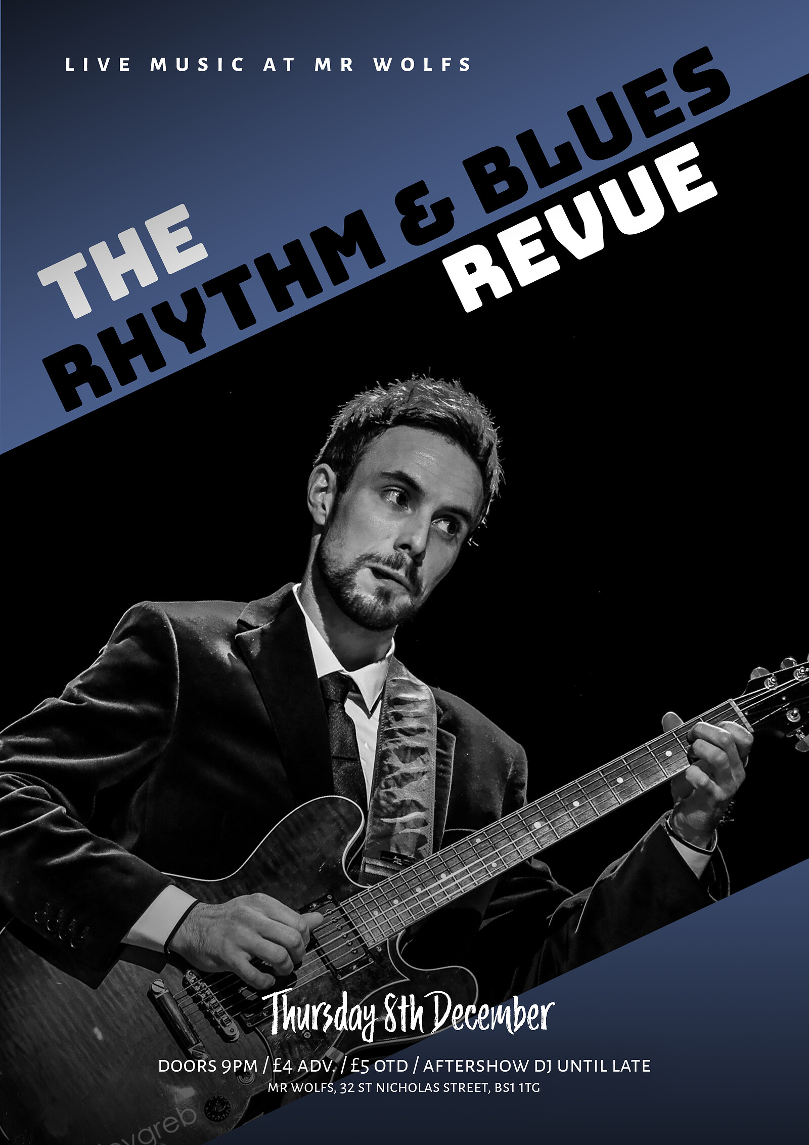 The Rhythm and Blues Revue at Mr Wolfs