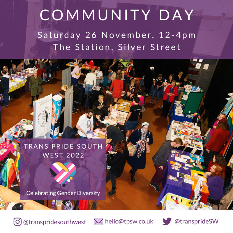 Trans Pride South West - Community Day at The Station