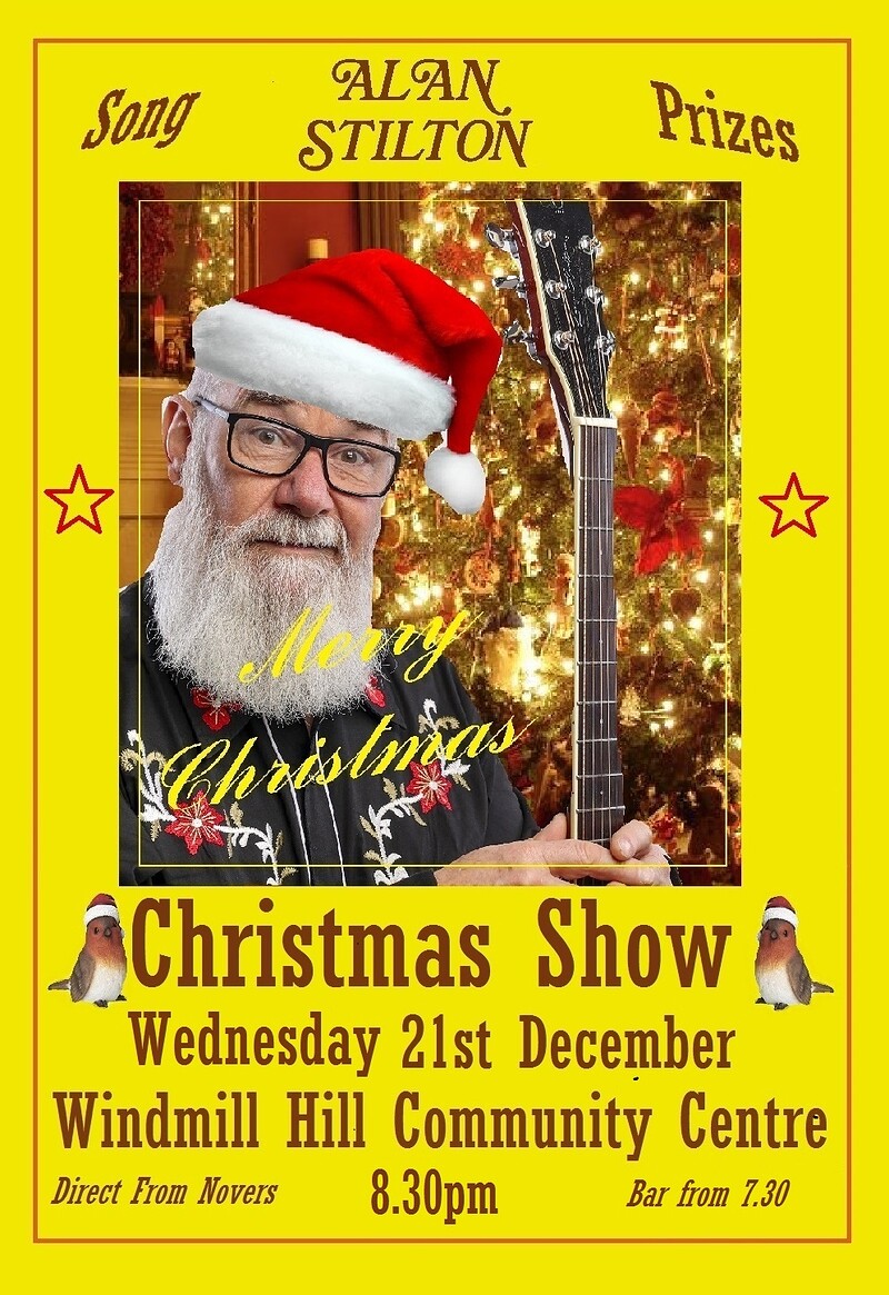 Alan Stilton Christmas Show at Windmill Hill Community Centre