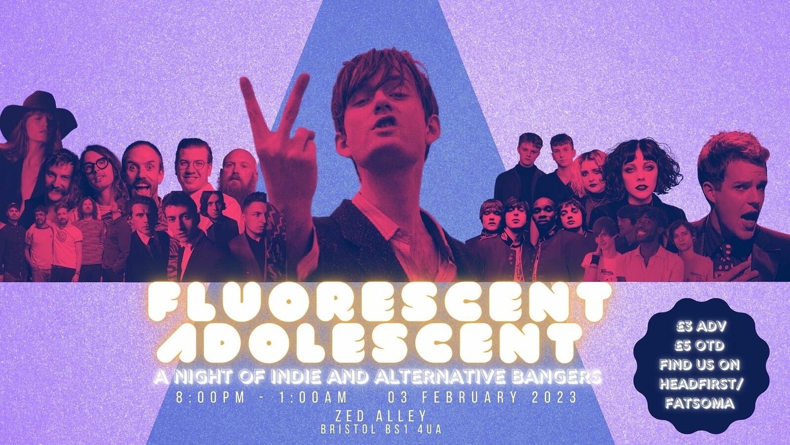 Fluorescent Adolescent at Zed Alley