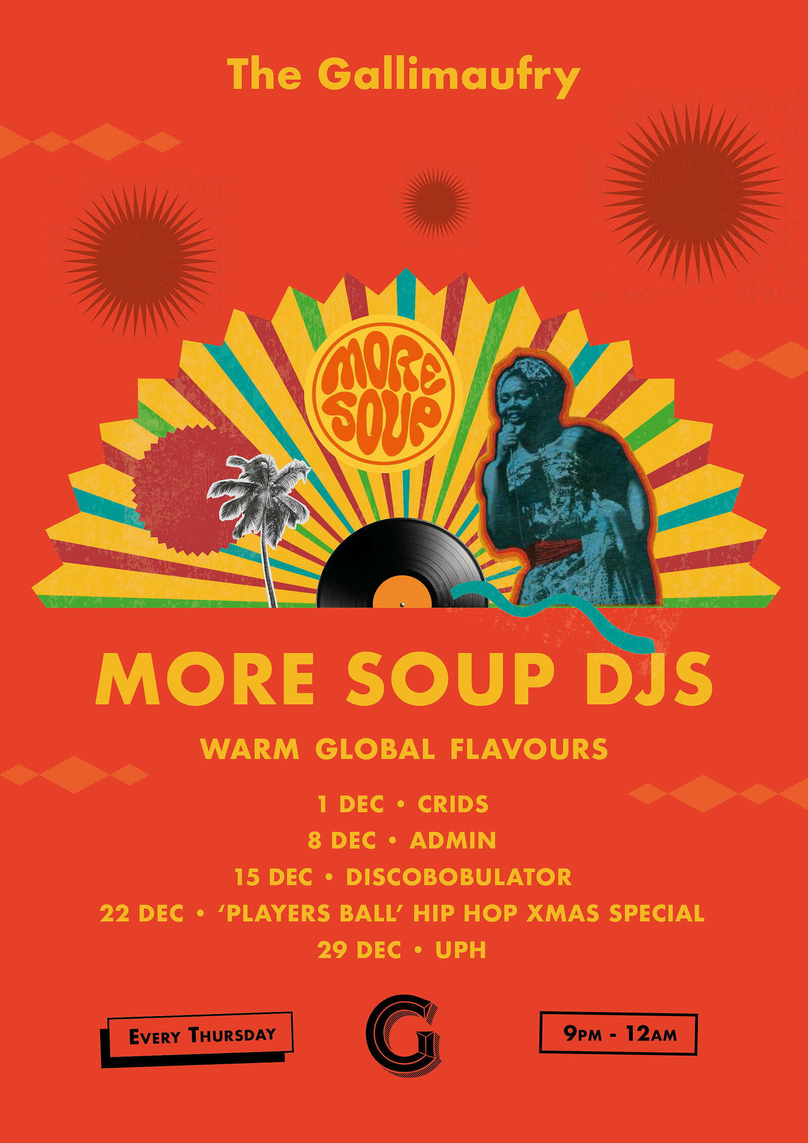 More Soup ‘Players Ball’ Hip hop Xmas special at The Gallimaufry