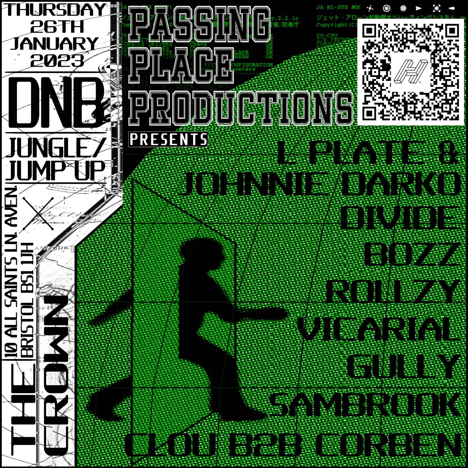 Passing Place Presents - LPLATE & JOHNNIE DARKO at The Crown